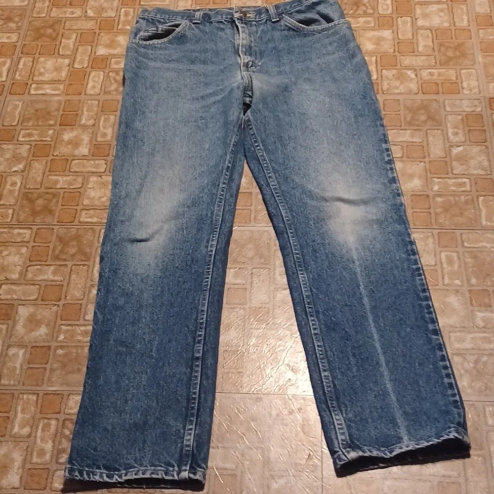 Vintage Lee Blue Denim Jeans 34x30